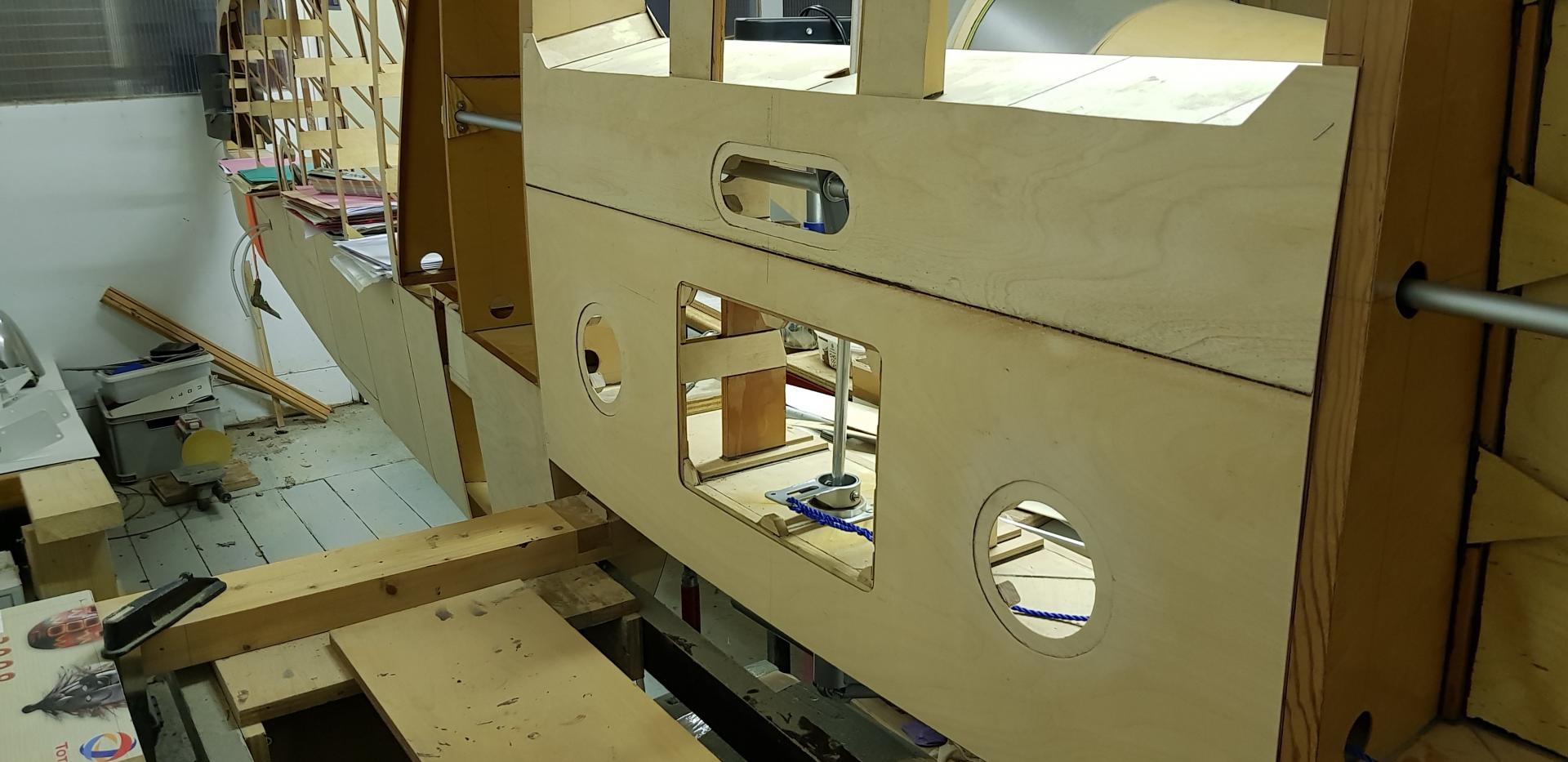 Vue côté intrados.