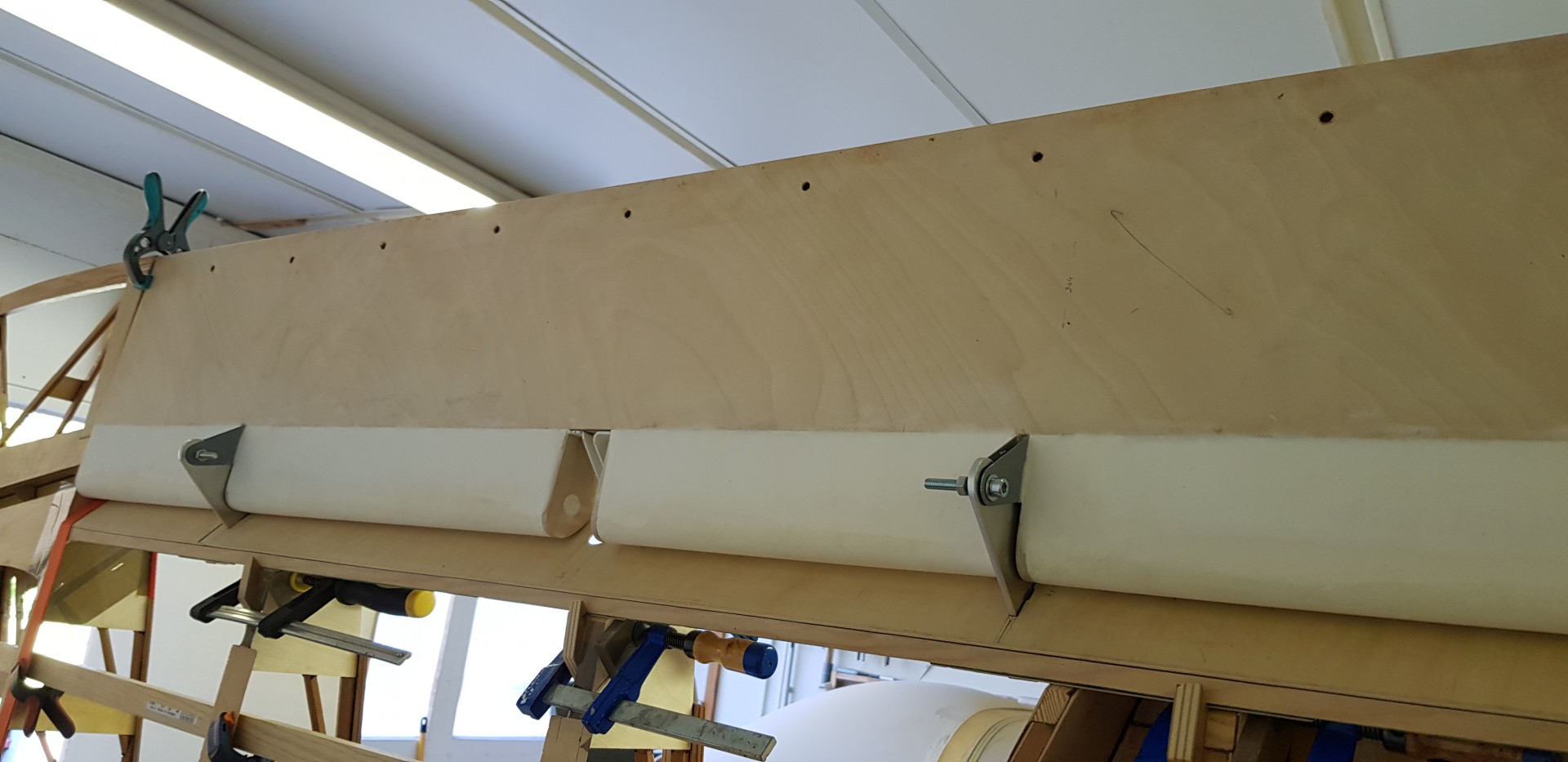 Vue côté intrados.