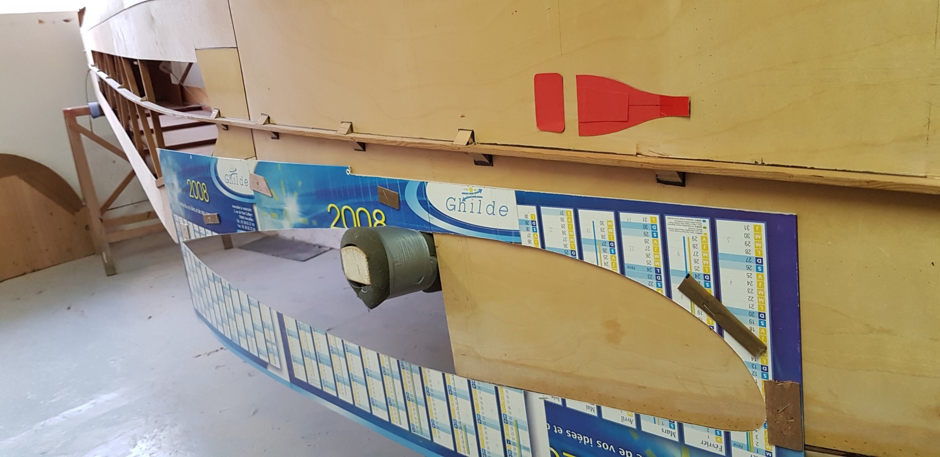 Emplacement de la prise NACA