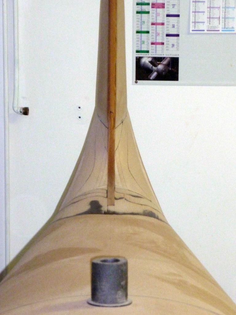 Gros plan sur le raccord.