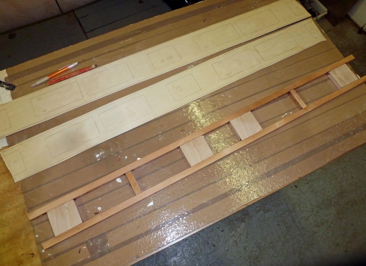 Coffrages de réhausse.