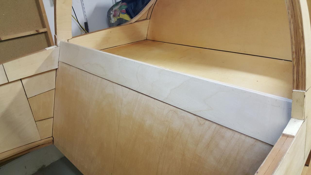 Réhausse de dossier terminée.